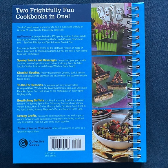 Taste Of Home 352 Spooky Tricks & Treats Halloween Book - Picture 2 of 4